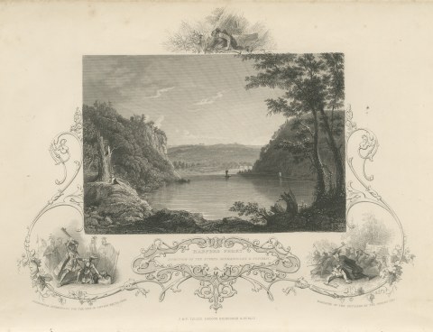 Harpers Ferry, Junction of the Shenandoah and Potomac, Pocahontas, circa 1850