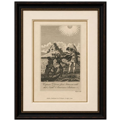 Captain Davis's First Interview with the North American Indians, Dublin c.1815
