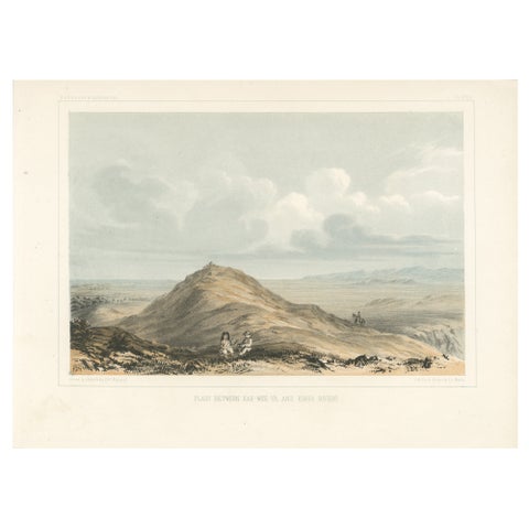 Expansive View of the Plains Between Kah-Wee-Ya and Kings Rivers, 1856