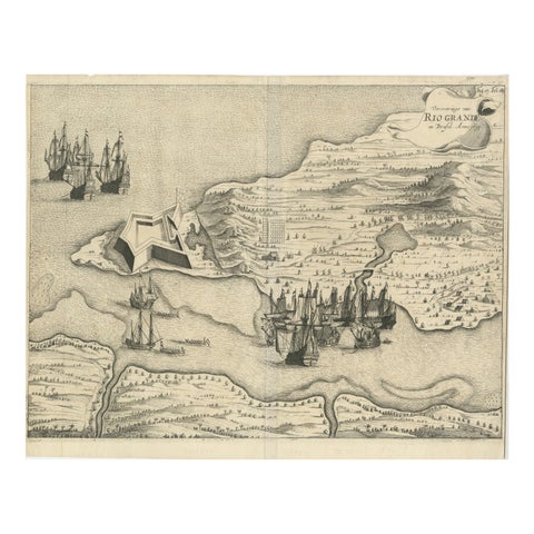 Dutch Conquest of Rio Grande, Brazil (1633) Under Prince Frederick Hendrick