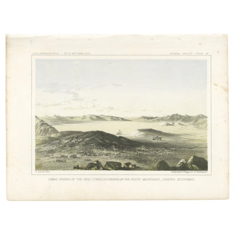 The Kamas Prairie - Rocky Mountains Landscape with Pend d'Oreilles Legacy - 1856